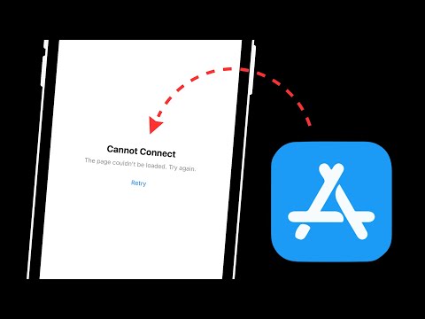 How To Fix App Store Cannot Connect The Page Couldn’t Be Loaded Try Again Error on iPhone iOS 18/19