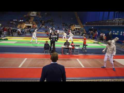 T16. KISEL Siarhei (BLR) - SULAMANIDZE Saba (GEO). Sabre men.