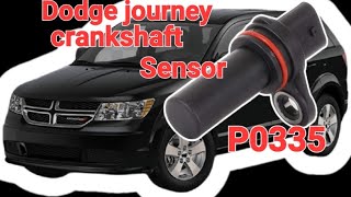 How to fix P0335 crankshaft  sensor engine stalling  Dodge journey