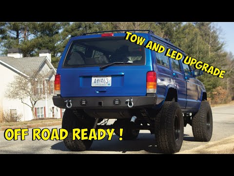 Jeep Cherokee Rough Country LED Rear Bumper