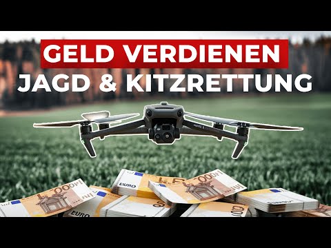 Jagd und Kitzrettung - Lässt sich damit Geld verdienen? (Drohnendienstleister)