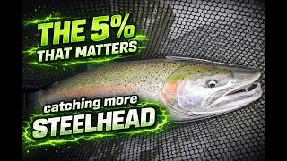 The 5% that matters to catching more steelhead.