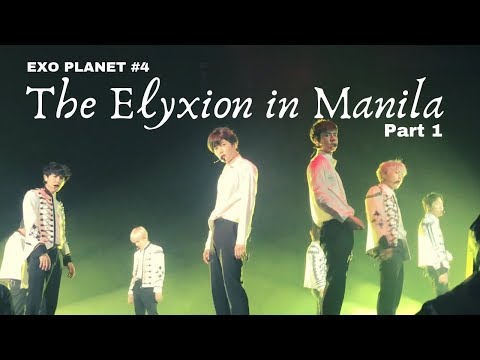 180428 [EXO Planet #4] The Eℓyxion in Manila Part 1 (Fancam)
