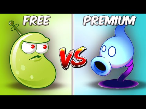 Laser Bean vs Shadow Peashooter - PvZ 2 Plant vs Plant