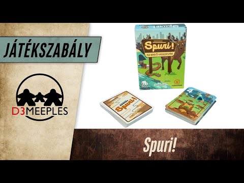 JÁTÉKSZABÁLY: SPURI! - d3meeples