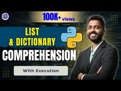 Lec-70: List & Dictionary Comprehension in Python 🐍 with Execution