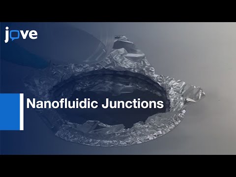 Nanofluidic Junctions Creation in PDMS Microfluidic Chip | Protocol Preview