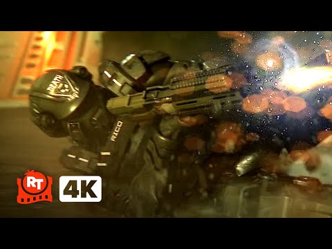 Starship Troopers: Traitor of Mars (2017) 4K  - DEADLY BUG ATTACK!! Scene | Movieclips