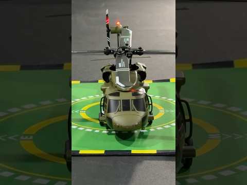 Sights & Sounds of a Mini RC Black Hawk Helicopter!