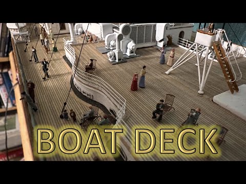 Radio Control Trumpeter 1:200 Titanic Build Part 86 - Boat Deck Figures