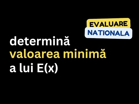 Expresii algebrice [10] - recapitulare Evaluare Nationala 2024