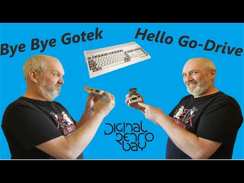 How to install the Go-Drive for the Amiga , Bye Bye Gotek !!!