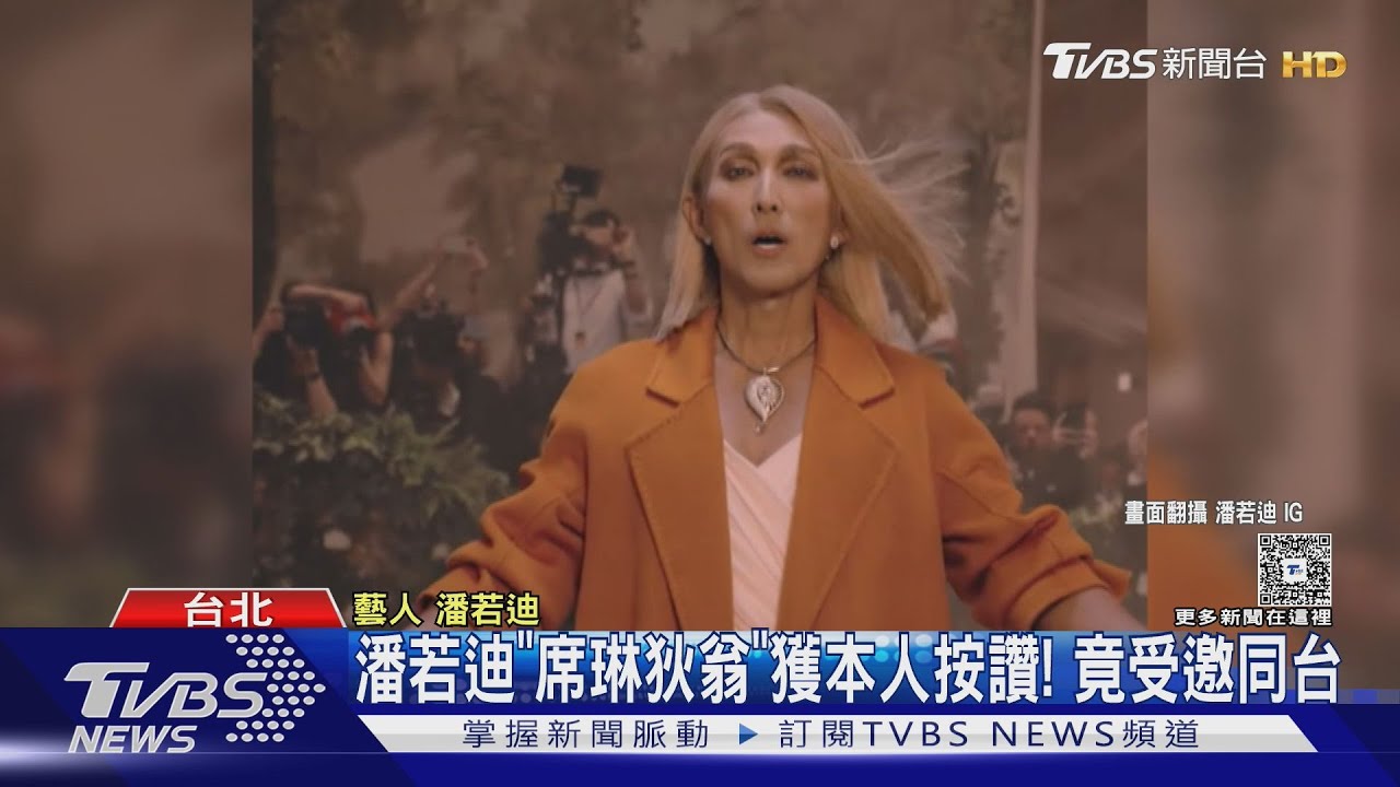 潘若迪仿「席琳狄翁」獲本人按讚!竟受邀同台:跟她劃上等號了