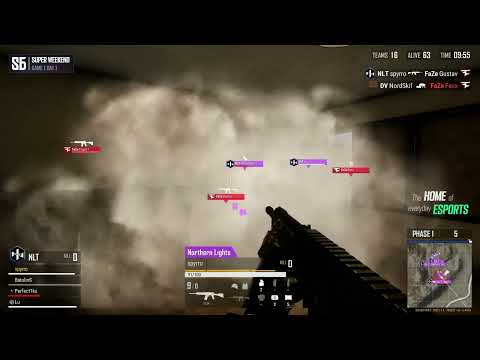 NLT vs FAZE | spyrro 1v3 | Super Weekend PUBG Season 6 |