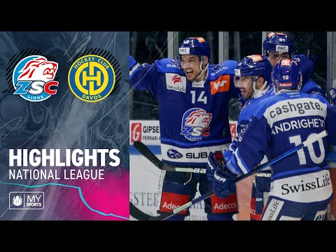 ZSC Lions vs. Davos 4:3 – Highlights National League