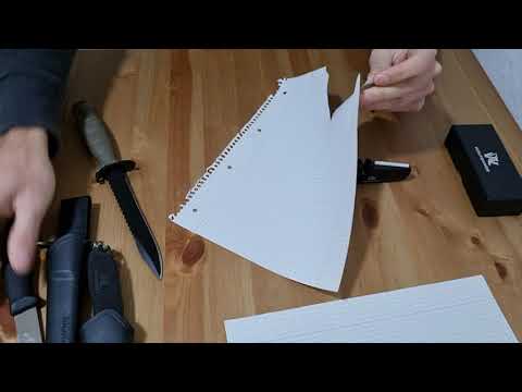 Mit dem Wolfgangs KlingenDoktor 5 in 1 dass Glock Feldmesser schärfen!