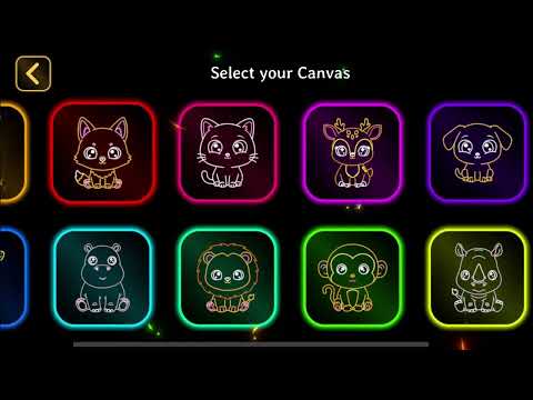 Doodle Glow Kids Coloring Book