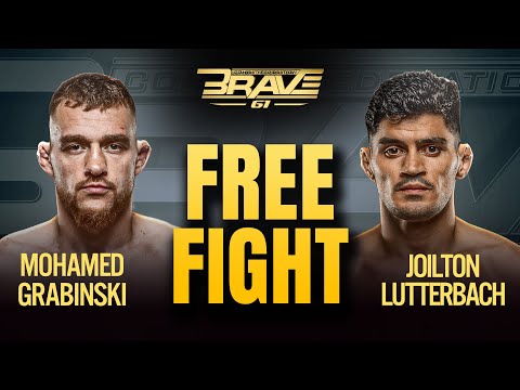 Joilton Lutterbach vs Marcel Mohamed Grabinski full fight