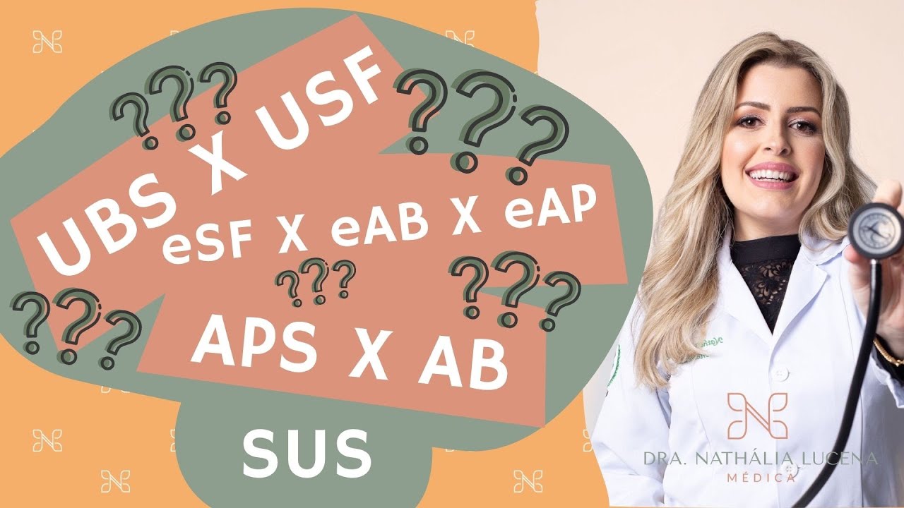 Diferença entre Atenção Básica e Atenção Primária à Saúde, UBS e USF, eSF e eAP