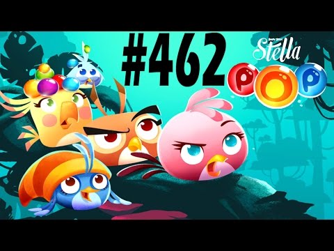 Angry Birds Stella Pop Level-462 Luca's Treehouse Walkthrough For Android & iOS