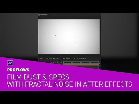 Film Dust & Specs with Fractal Noise in After Effects