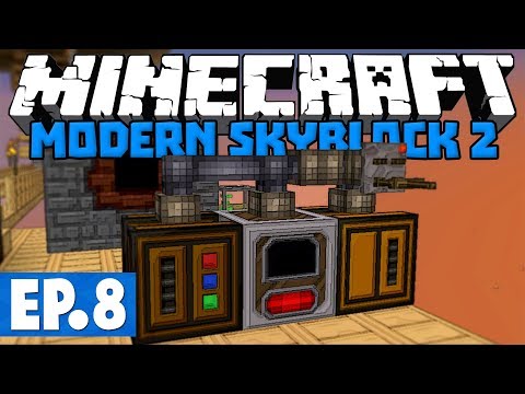 Minecraft Modern Skyblock 2 - Coke Oven & Forestry! #8 [1.12.2 Modded Skyblock]