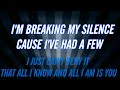 Jess Glynne All I Am(Lyric Video) Jess Glynne All I Am(Lyric Video)