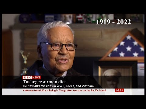 Charles McGee passes away (1919 - 2022) (1) (USA) - BBC News - 17th January 2022