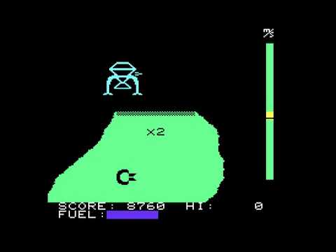 Jupiter Lander (1982) on VIC-20 – Retro Gameplay Session