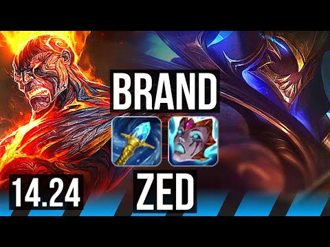 BRAND vs ZED (MID) | KR Master | 14.24