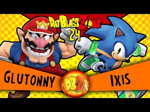 DAT BlastZone 24 - Top 8 - Singles Grand Finals - Glutonny [L] vs. Ixis [W]