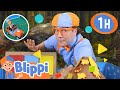 The Erupting VOLCANO Science Fun Gone Wrong Blippi Educational Videos For Kids