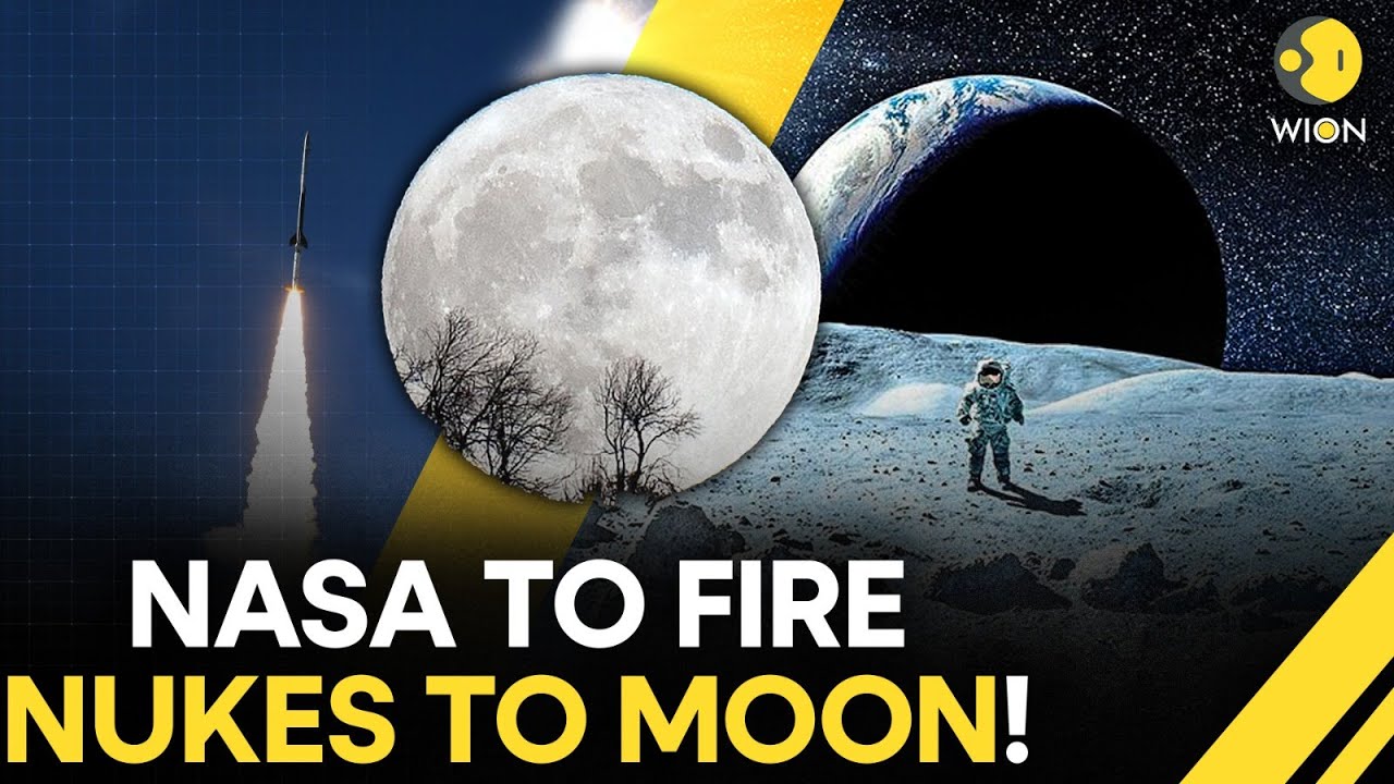 LIVE: NASA’s BOLD Nuclear Mission To Save Moon, Can It Save The Lunar Surface? | WION Live