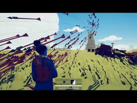 Totally Accurate Battle Simulator - Cho Ko Nu defeated 10 Hwacha