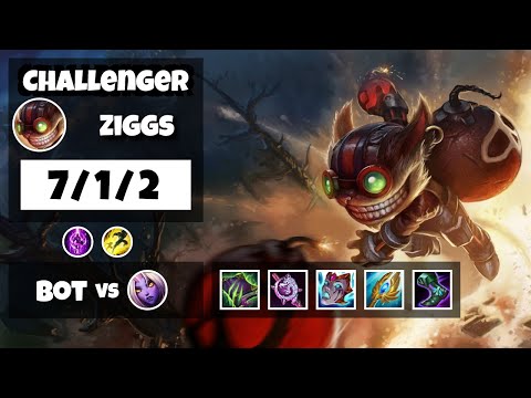 Ziggs vs Soraka EU Challenger BOT (7/1/2) - v11.18