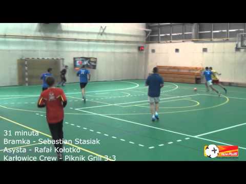Karłowice Crew - Piknik Grill 6:5 - Bramki, Piłka Plus, Sezon Zima 2013/2014, 04.01.2014