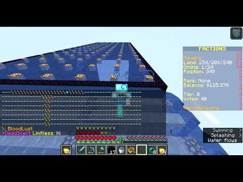 Just Doing Factions Ep 212 |Hello BloodLust| (Herobrine.org)