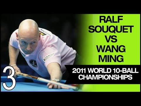 Ralf SOUQUET vs Wang MING - 2011 World 10-ball Championship