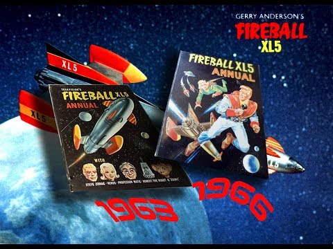 Gerry Andersons Fireball xl5 Annuals 1963  and 1966