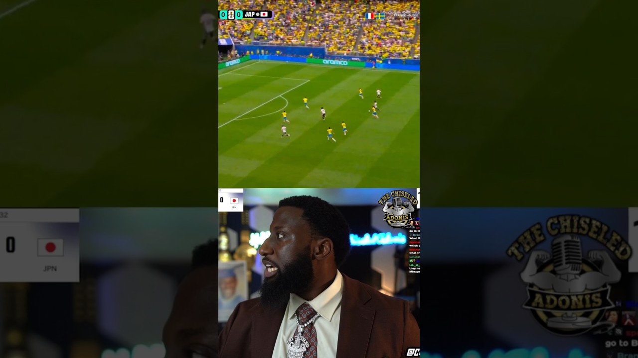 BRAZIL GOT CAUGHT SLIPPING HARD | JAPAN SCORES! #worldcup #goals #shorts