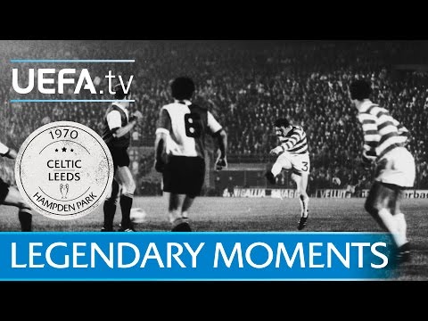 Celtic and Leeds in first all-British tie (1970)