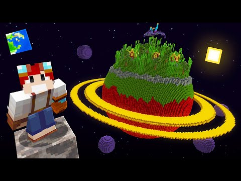 CONSTRUÍ UM PLANETA SNIFFER NO MINECRAFT