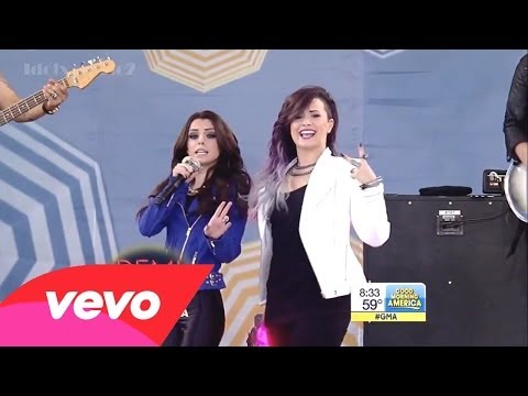 Demi Lovato - Really Don't Care ft. Cher Lloyd  (Live at GMA 6.6.14)