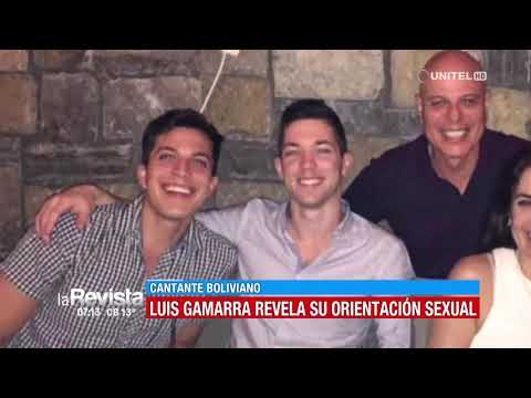 Bolivian Luis Gamarra revealed his sexual preference on his Facebook account.