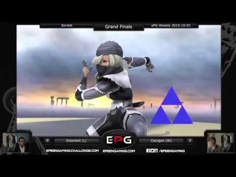 ePG Weekly - Disorient (Robin) Vs. Cacogen (Sheik) (Grand Finals) - Sm4sh