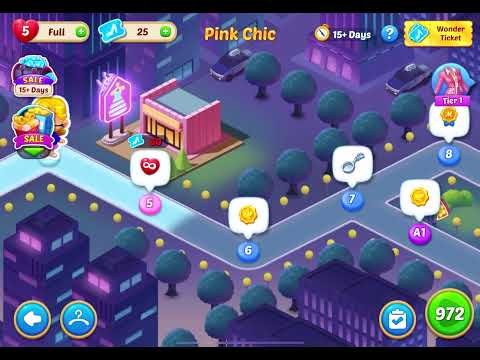 MatchingtonMansion 971 level Gameplay Story