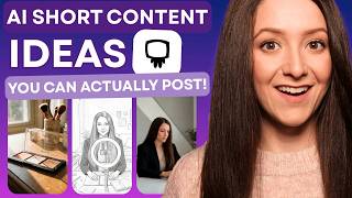 5 Short Content Ideas You Can Create with AI and Actually POST on Social Media