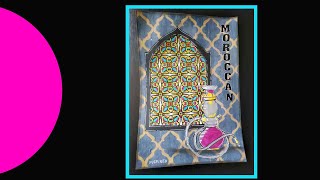 Moroccan Inspired Art Journal Page