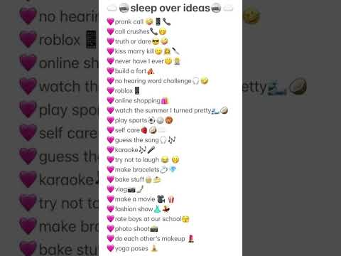 Sleepover ideas!! #livslifeofficial #preppy #sleepovers