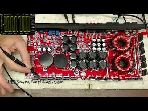 Power Acoustic BAMF 8000.1D Class D Car Amplifier Repair and Upgrade Power Project